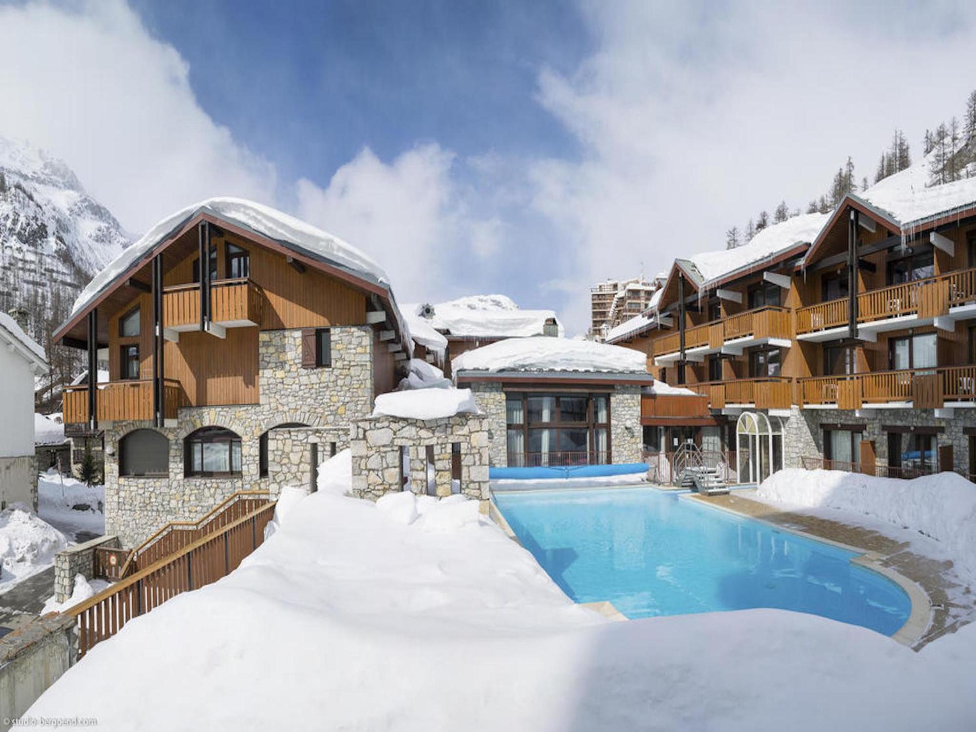 Val-dʼIsère Residence & Spa Les Chalets De Solaise المظهر الخارجي الصورة